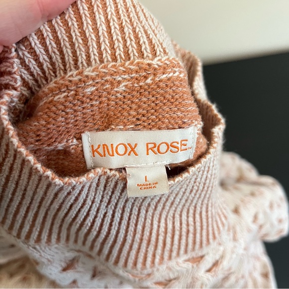Knox Rose Textured Knit Mock Neck Sweater - Picture 11 of 16